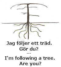 Im following a tree